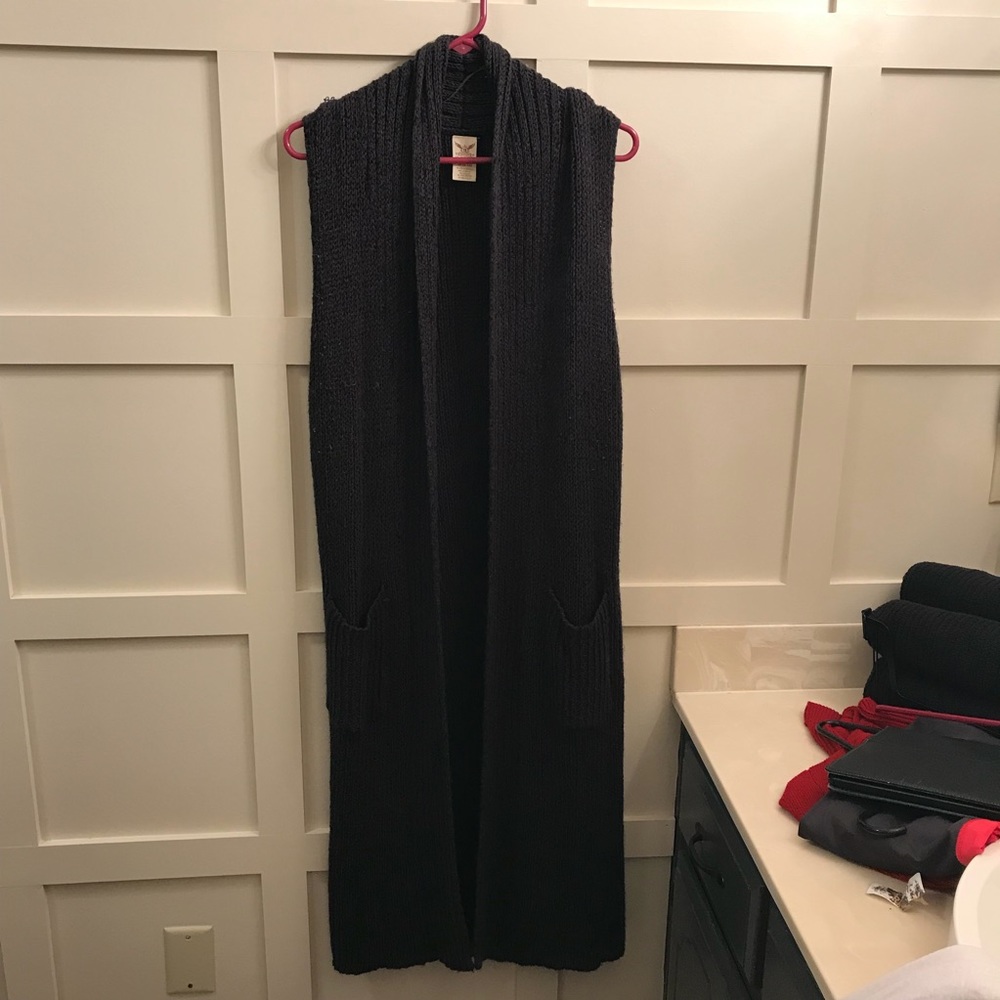 Faded Glory long sweater vest